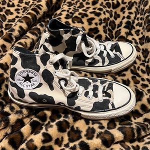 Custom Cow converse